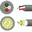 大電 ロボトップDP6/UL2501 12C Ｘ 2SQ/AWG14 | 600V | 耐油性 | 柔軟性 | 低速移動用 | RoHS2 |