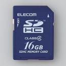 ELECOM MF-FSD016GC4/H SDHCカード/Class4/16GB/法人専用/簡易パッケージ