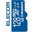 ELECOM MF-MS128GU11IKA microSDXCカード/IKARUS付/UHS-I U1/128GB