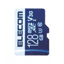 ELECOM MF-MS128GU13V3R Nintendo Switch対応メモリカード/MicroSDXCカード/データ復旧サービス付/ビデオスピードクラス対応/UHS-I U3 80MB/s 128GB