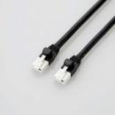 ELECOM GM-LDGPAT/BK20 LANケーブル/PS5対応/CAT6A/爪折れ防止/2.0m/ブラック