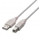 ELECOM U2C-BN10WH USB2.0ケーブル/A-Bタイプ/ノーマル/1.0m/ホワイト