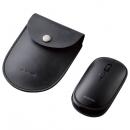 ELECOM M-TM10BBBK BlueLEDマウス/薄型/Bluetooth対応/4ボタン/ポーチ付/ブラック