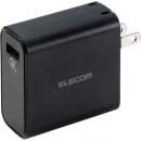 ELECOM MPA-ACUQ01BK スマートフォン・タブレット用AC充電器/Quick Charge 3.0対応/USB1ポート/ブラック