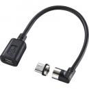 サンワサプライ AD-MMG01 Magnet脱着式microUSB変換アダプタケーブル