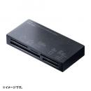 サンワサプライ ADR-3ML50BK USB3.1 マルチカードリーダー（ブラック）