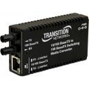 Transition M/E-PSW-FX-02 100Base-FX/10/100Base-TX(RJ-45)/ST/MMF/1300nm/2km