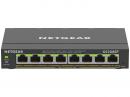 NETGEAR GS308EP-100JPS SOHO/家庭向けPoE+対応 (62W) ギガビット8ポートアンマネージプラススイッチ
