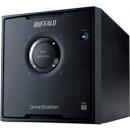 BUFFALO HD-QL4TU3/R5J ドライブステーション RAID 5対応 USB3.0用 外付けHDD 4ドライブ 4TB