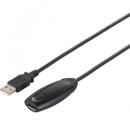 BUFFALO BSUAAR250BK USB2.0リピーターケーブル（A to A） 5m ブラック