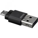 BUFFALO BSCRUM04BK スマートフォン/タブレット/PC対応 microSD専用カードリーダー/ライター ブラック