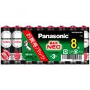 パナソニック R6PNB/8VSW マンガン乾電池 ネオ黒 単3形 8本シュリンクパック