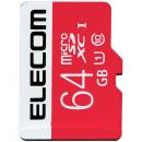ELECOM GM-MFMS064G microSDXCカード/UHS-I/U1/Class10/NINTENDO SWITCH検証済/64GB
