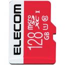 ELECOM GM-MFMS128G microSDXCカード/UHS-I/U1/Class10/NINTENDO SWITCH検証済/128GB