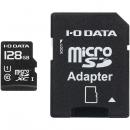 I-O DATA MSDU1-128GR UHS-I UHS スピードクラス1対応 microSDXCメモリーカード（SDカード変換アダプター付き） 128GB