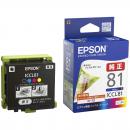 EPSON ICCL81 インクジェットプリンター用 インクカートリッジ（4色一体タイプ）