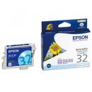 EPSON ICLC32 インクカートリッジ ライトシアン (PM-G800/G700/D750/A850用)