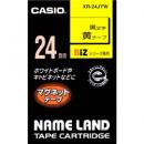CASIO XR-24JYW ネームランド用マグネットテープ 24mm 黄/黒文字