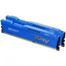 Kingston KF316C10BK2/16 16GB DDR3 1600MHz CL10 DIMM (Kit of 2) FURY Beast Blue