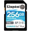 Kingston SDG3/256GB 256GB SDXCカード Canvas Go! Plus Class 10 UHS-I U3 R:170MB/秒 W:90MB/秒