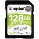 Kingston SDS2/128GB 128GB Canvas Select Plus SDXCカード Class10 UHS-I U3 V30 100MB/s Read 85MB/s Write