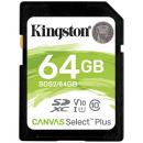 Kingston SDS2/64GB 64GB Canvas Select Plus SDXCカード Class10 UHS-I 100MB/s Read