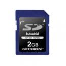 グリーンハウス GH-SDI-XSA2G インダストリアルSDカード SLC -40～+85℃ 2GB