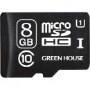 グリーンハウス GH-SDMRHCUB8G microSDHCカード UHS-I U1 クラス10 8GB