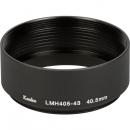ケンコー LMH405-43 BK レンズメタルフード 40.5mm レンズ取付部:40.5mm/フード先端部:43mm
