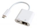 GOPPA GP-CR45H/W USB Type-C LAN変換アダプター（PD充電対応） ホワイト