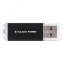 Silicon Power(シリコンパワー) SP016GBUF2M01V1K USBフラッシュメモリ ULTIMA-II I-Series 16GB ブラック 永久保証