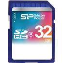 Silicon Power(シリコンパワー) SP032GBSDH004V10 SDHCメモリーカード 32GB (Class4) 永久保証