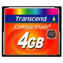 Transcend TS4GCF133 4GB コンパクトフラッシュカード (133x、TYPE I)