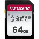 Transcend TS64GSDC300S 64GB UHS-I U3 SDXC Card (TLC)