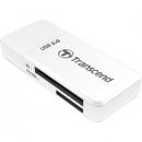 Transcend TS-RDF5W USB3.0 SD/microSD Card Reader RDF5 ホワイト