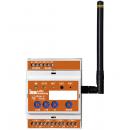 アイエスエイ WD100-GWI LoRa無線方式電流計測ユニット（0-20/4-20mA 4ch DIN規格）
