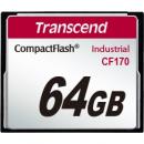トランセンド TS64GCF170 高耐久 産業用/業務用CFカード MLC NAND搭載 64GB 組込向け 温度拡張品 UDMA5