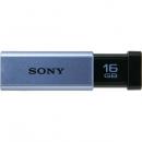 Sony USM16GT L USB3.0対応 ノックスライド式高速USBメモリー 16GB キャップレス ブルー