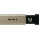 Sony USM64GT N USB3.0対応 ノックスライド式高速USBメモリー 64GB キャップレス ゴールド
