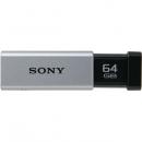 Sony USM64GT S USB3.0対応 ノックスライド式高速USBメモリー 64GB キャップレス シルバー