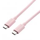 ELECOM USB4-APCC5P08PN USB4ケーブル/C-Cタイプ/0.8m/ピンク