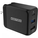 ADTEC APD-V034ACH-BK PD対応 4K出力 USB Hub AC充電器 34.5W Black