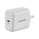 ELECOM ACDC-PD2130WH ノートPC用ACアダプター/USB充電器/USB Power Delivery認証/30W/USB-C1ポート/スイングプラグ/ホワイト
