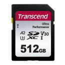 Transcend TS512GSDC340S SDカード 512GB 340S UHS-I U3 A2 Ultra Performance