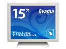 iiyama T1531SR-W6 タッチパネル液晶ディスプレイ 15型 / 1024×768 / D-sub、HDMI、DisplayPort / ピュアホワイト / スピーカー：あり / XGA / VA / 防塵防滴 / 抵抗膜