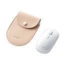 ELECOM M-TM15BBWH マウス/Bluetooth/4ボタン/薄型/充電式/3台同時接続/ホワイト