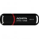 ADATA AUV150-64G-RBK USBメモリ UV150 64GB USB3.2 Gen1対応 キャップ式 ブラック /5年保証
