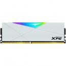 ADATA AX4U320016G16A-SW50 XPG SPECTRIX D50 WHITE DDR4-3200MHz U-DIMM 16GB RGB SINGLE COLOR BOX