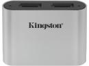 Kingston WFS-SDC USB3.2 Gen1 Workflow Dual-Slot microSDHC/SDXC UHS-II Card Reader