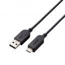 ELECOM MPA-ACSW12BK USB-A to USB Type-Cケーブル/スイングコネクター/左右90度回転/1.2m/ブラック